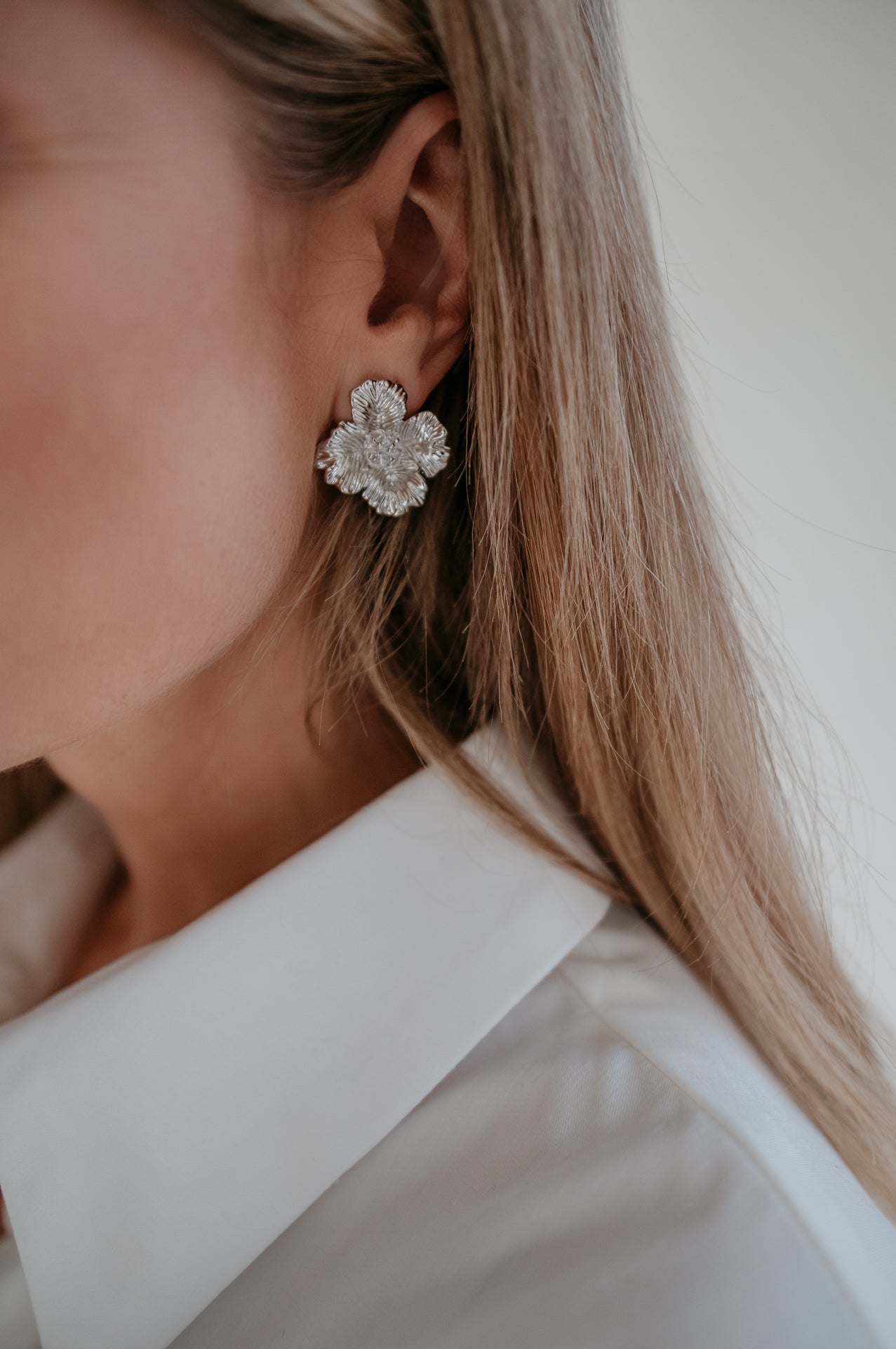 Ectuale earrings I Silver - Wild Souls by JV® - Earrings