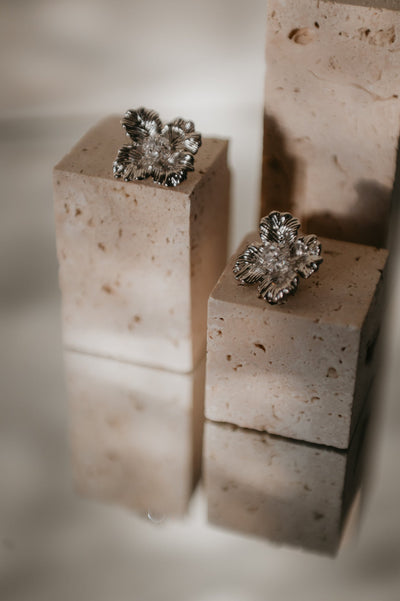 Ectuale earrings I Silver - Wild Souls by JV® - Earrings