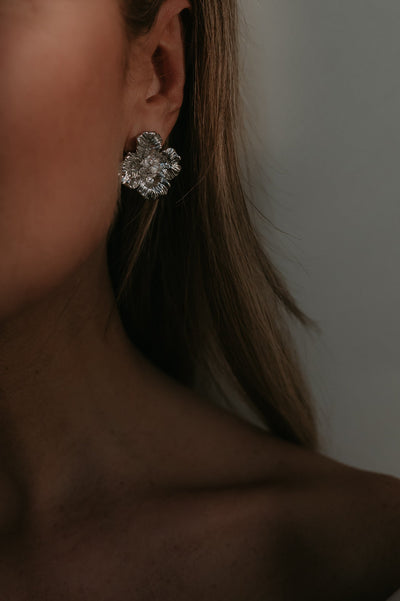 Ectuale earrings I Silver - Wild Souls by JV® - Earrings