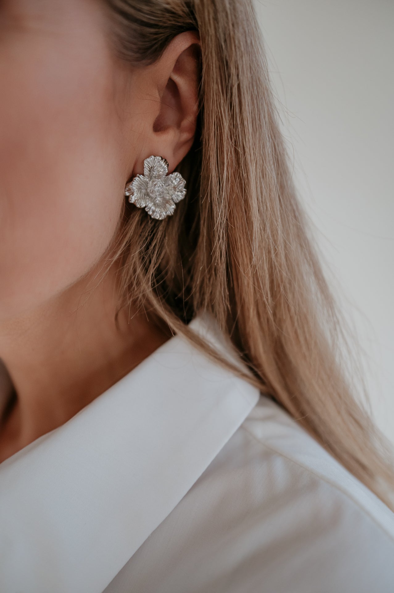 Ectuale earrings I Silver - Wild Souls by JV® - Earrings