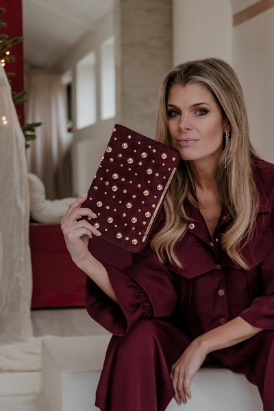 Edani handbag I Bordeaux - Wild Souls by JV® - Handbags