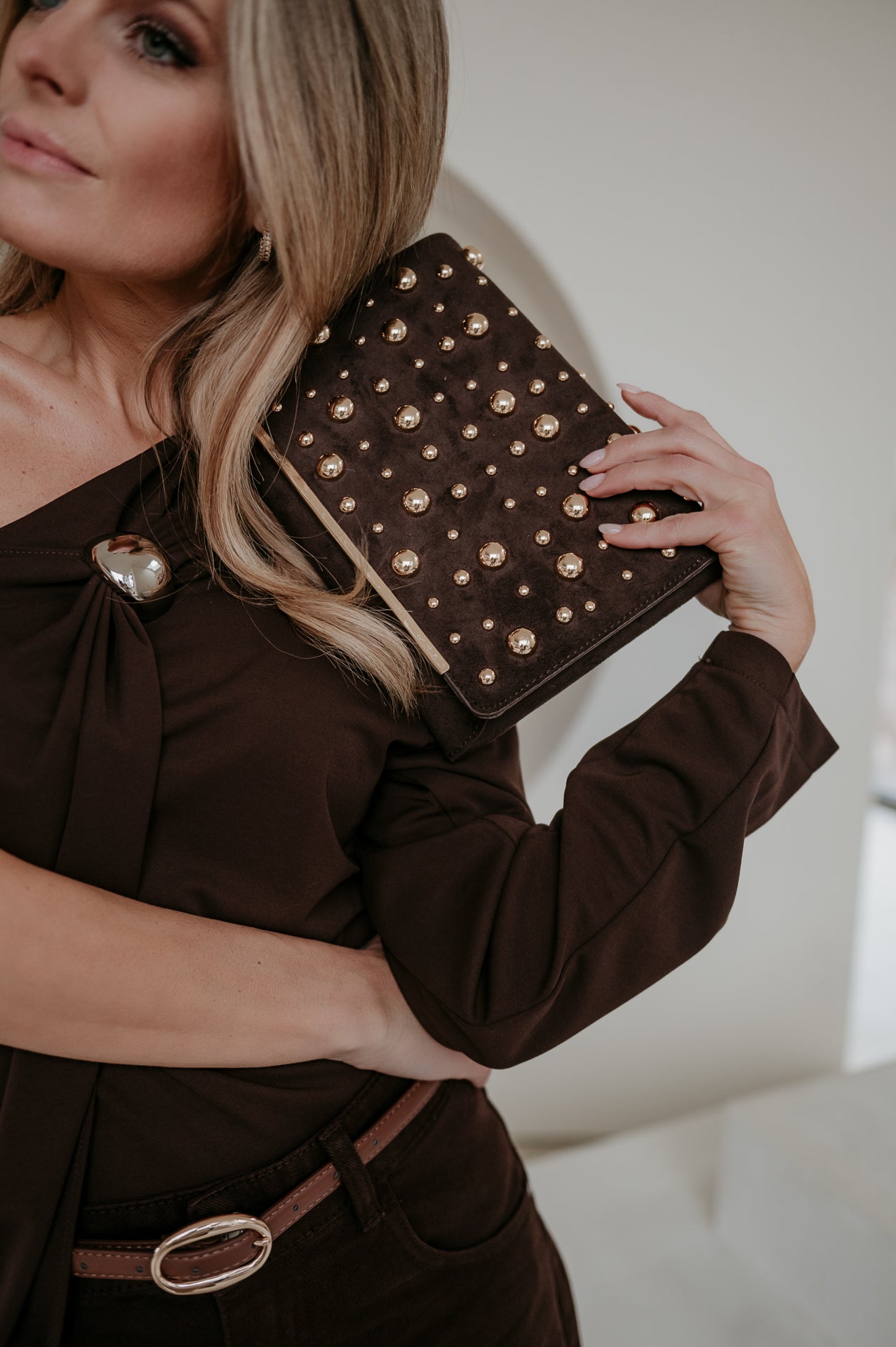 Edani handbag I Chocolate Brown - Wild Souls by JV® - Handbags