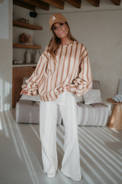 Elenco sweater I Beige - Wild Souls by JV® - Sweaters