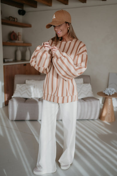 Elenco sweater I Beige - Wild Souls by JV® - Sweaters