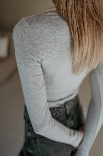 Elica longsleeve I Grey - Wild Souls by JV® - Longsleeves