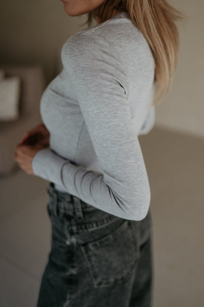 Elica longsleeve I Grey - Wild Souls by JV® - Longsleeves