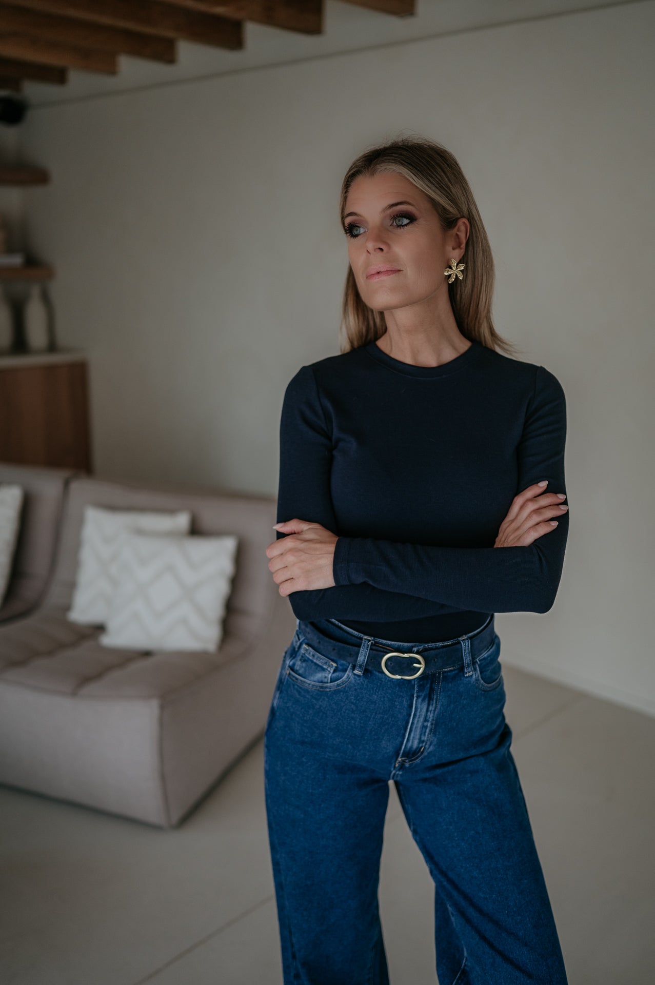 Elica longsleeve I Navy Blue - Wild Souls by JV® - Longsleeves