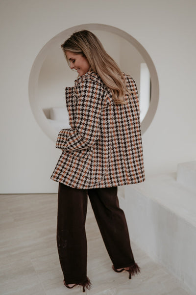 Elisia blazer I Brown - Wild Souls by JV® - Blazers