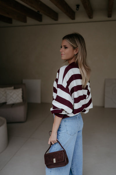 Elogio sweater I Burgundy - Wild Souls by JV® - Sweaters