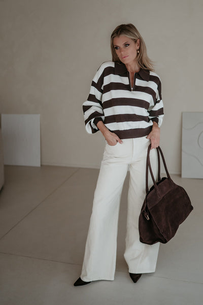 Elogio sweater I Chocolate Brown - Wild Souls by JV® - Sweaters