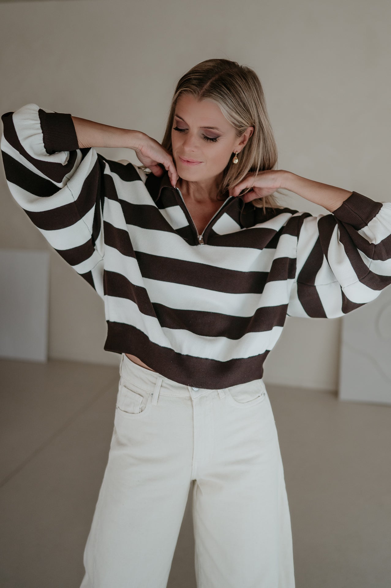 Elogio sweater I Chocolate Brown - Wild Souls by JV® - Sweaters