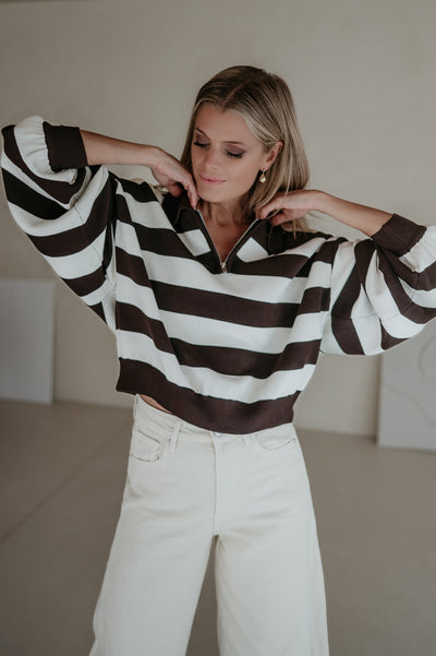 Elogio sweater I Chocolate Brown - Wild Souls by JV® - Sweaters