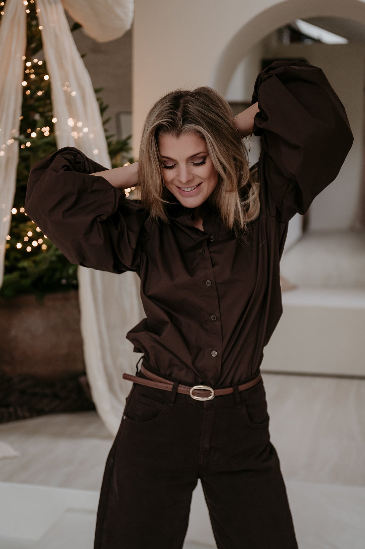 Emuno shirt I Chocolate Brown - Wild Souls by JV® - Shirts