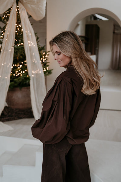 Emuno shirt I Chocolate Brown - Wild Souls by JV® - Shirts