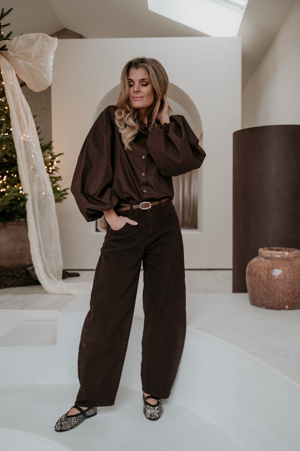 Emuno shirt I Chocolate Brown - Wild Souls by JV® - Shirts