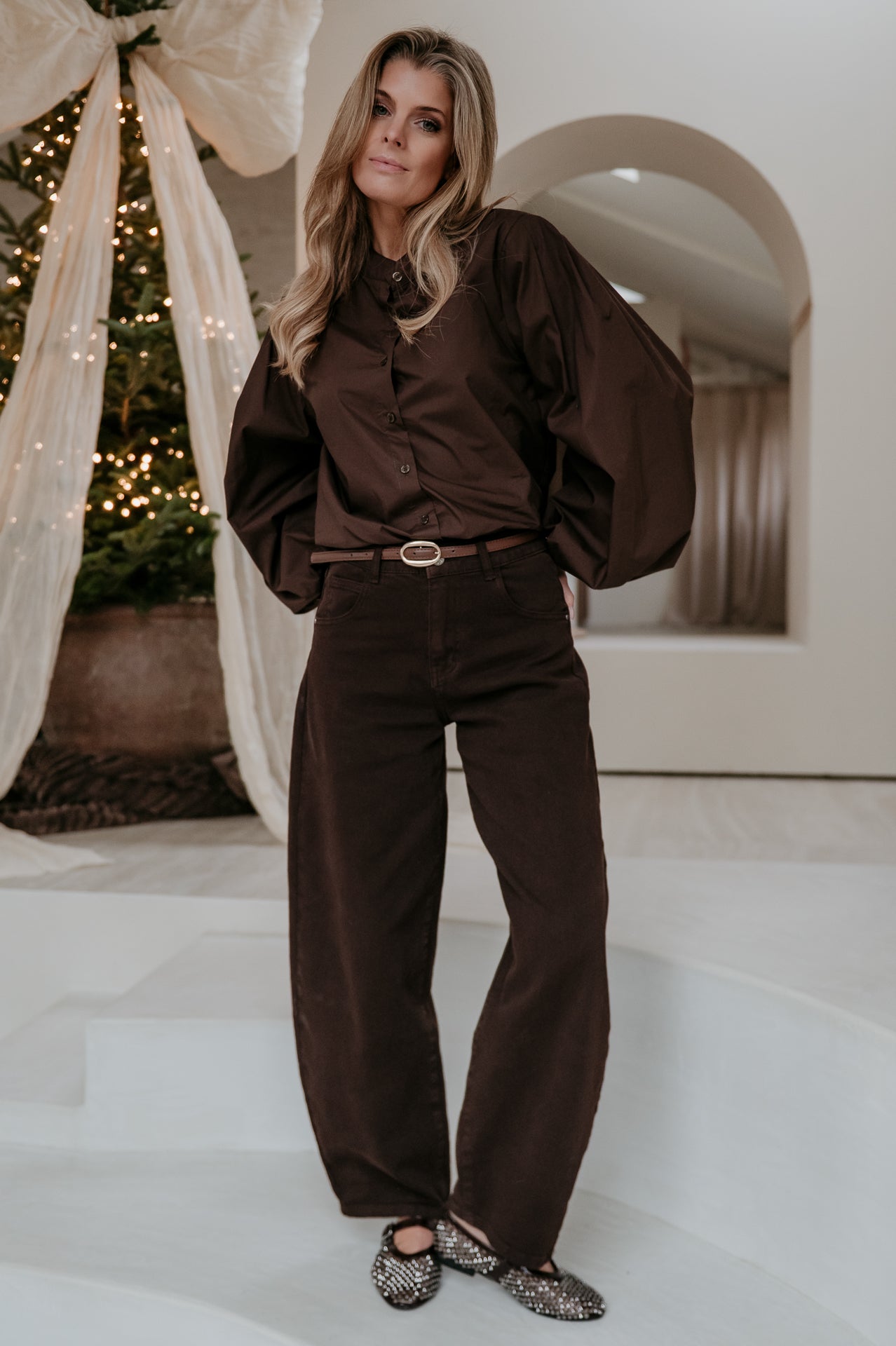 Emuno shirt I Chocolate Brown - Wild Souls by JV® - Shirts