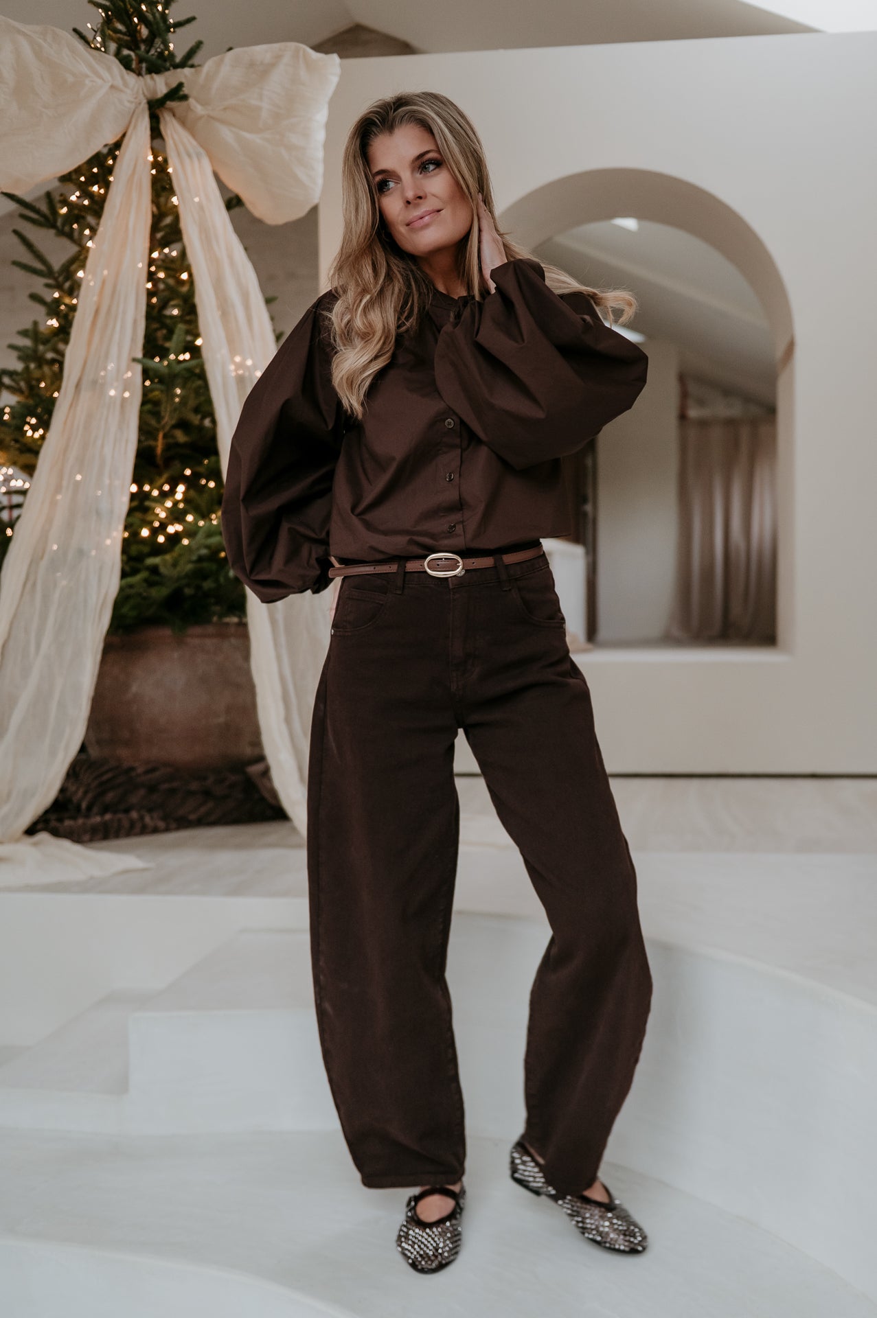 Emuno shirt I Chocolate Brown - Wild Souls by JV® - Shirts