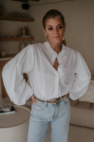 Emuno shirt I White - Wild Souls by JV® - 