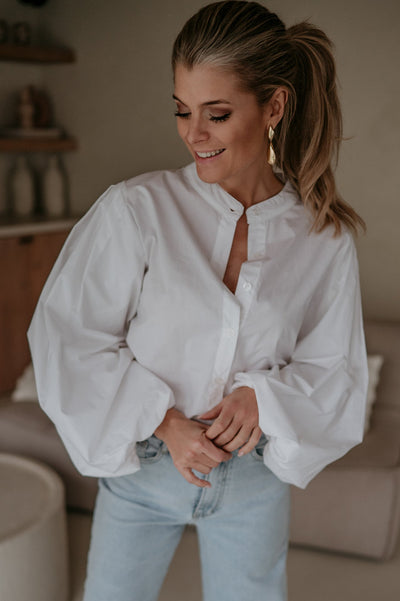 Emuno shirt I White - Wild Souls by JV® - 