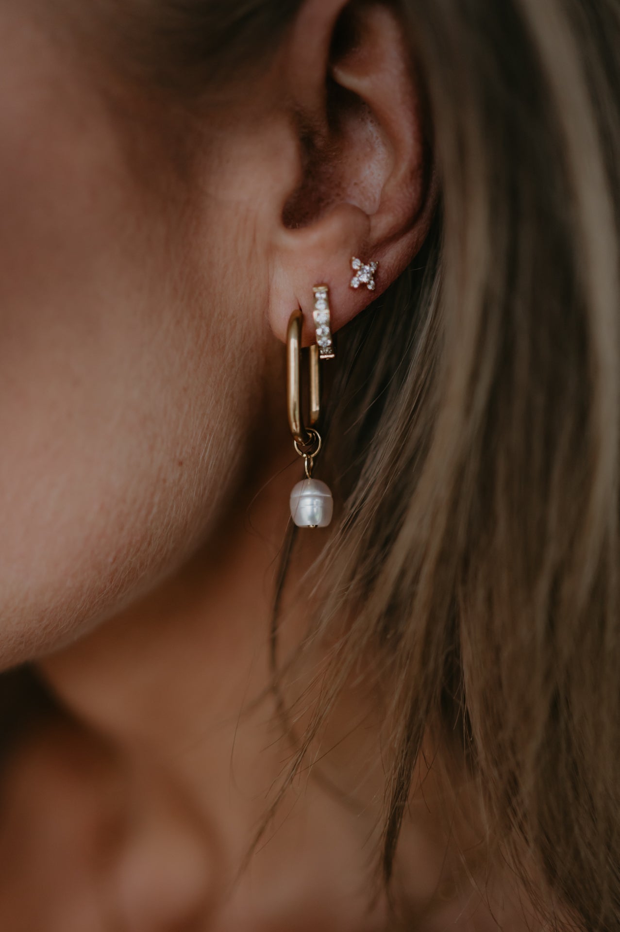 Enti earrings I Gold - Wild Souls by JV® - Earrings