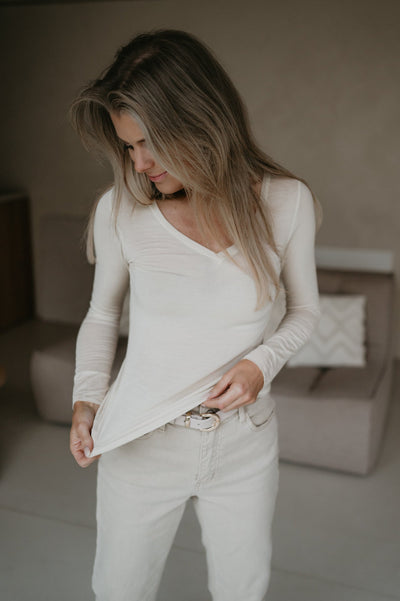 Esame top I Beige - Wild Souls by JV® - Tops