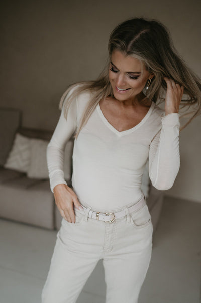 Esame top I Beige - Wild Souls by JV® - Tops