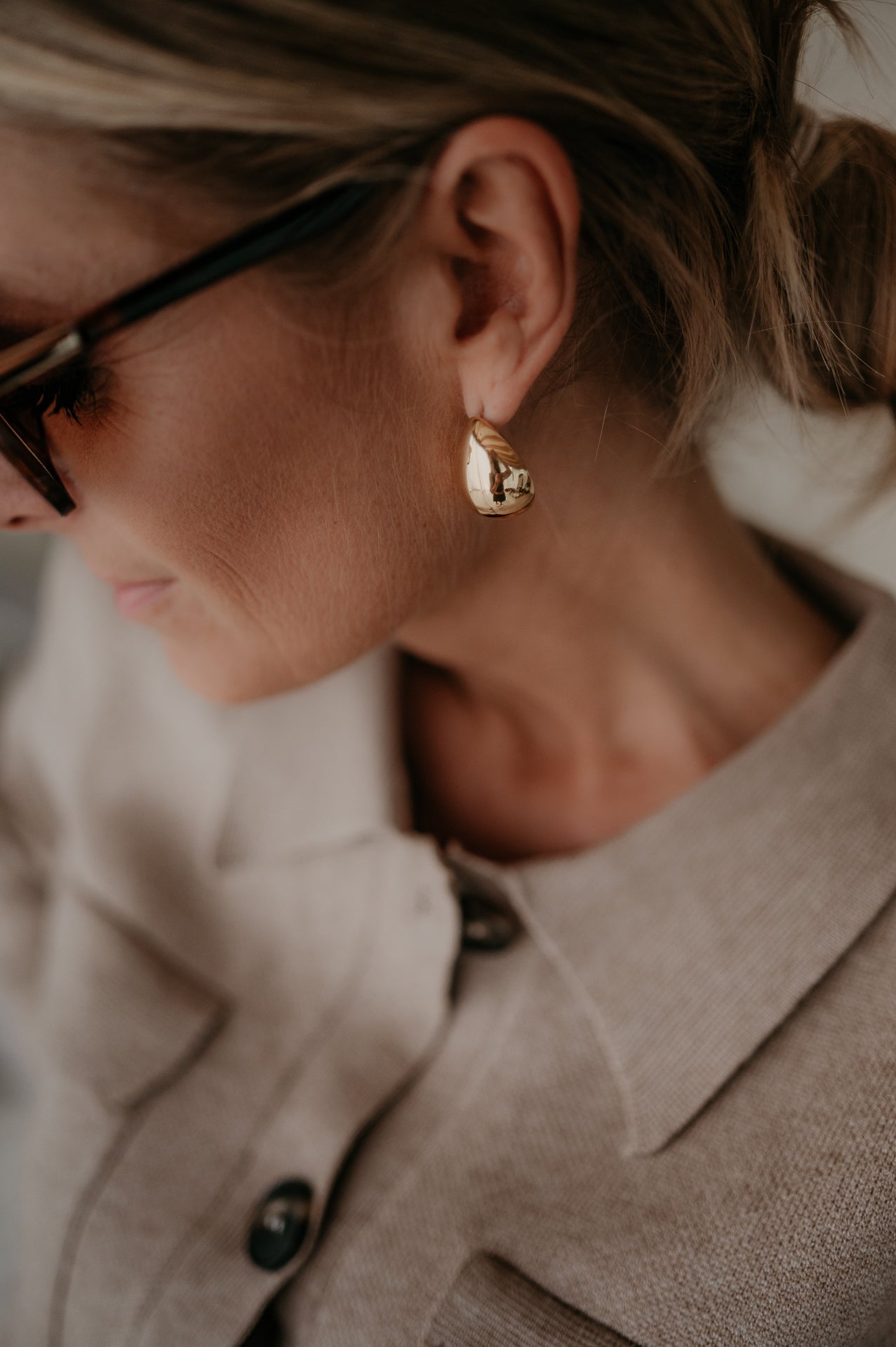 Esca earrings I Gold - Wild Souls by JV® - Earrings