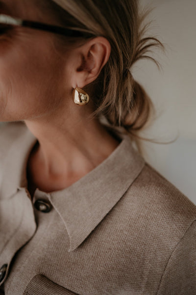 Esca earrings I Gold - Wild Souls by JV® - Earrings