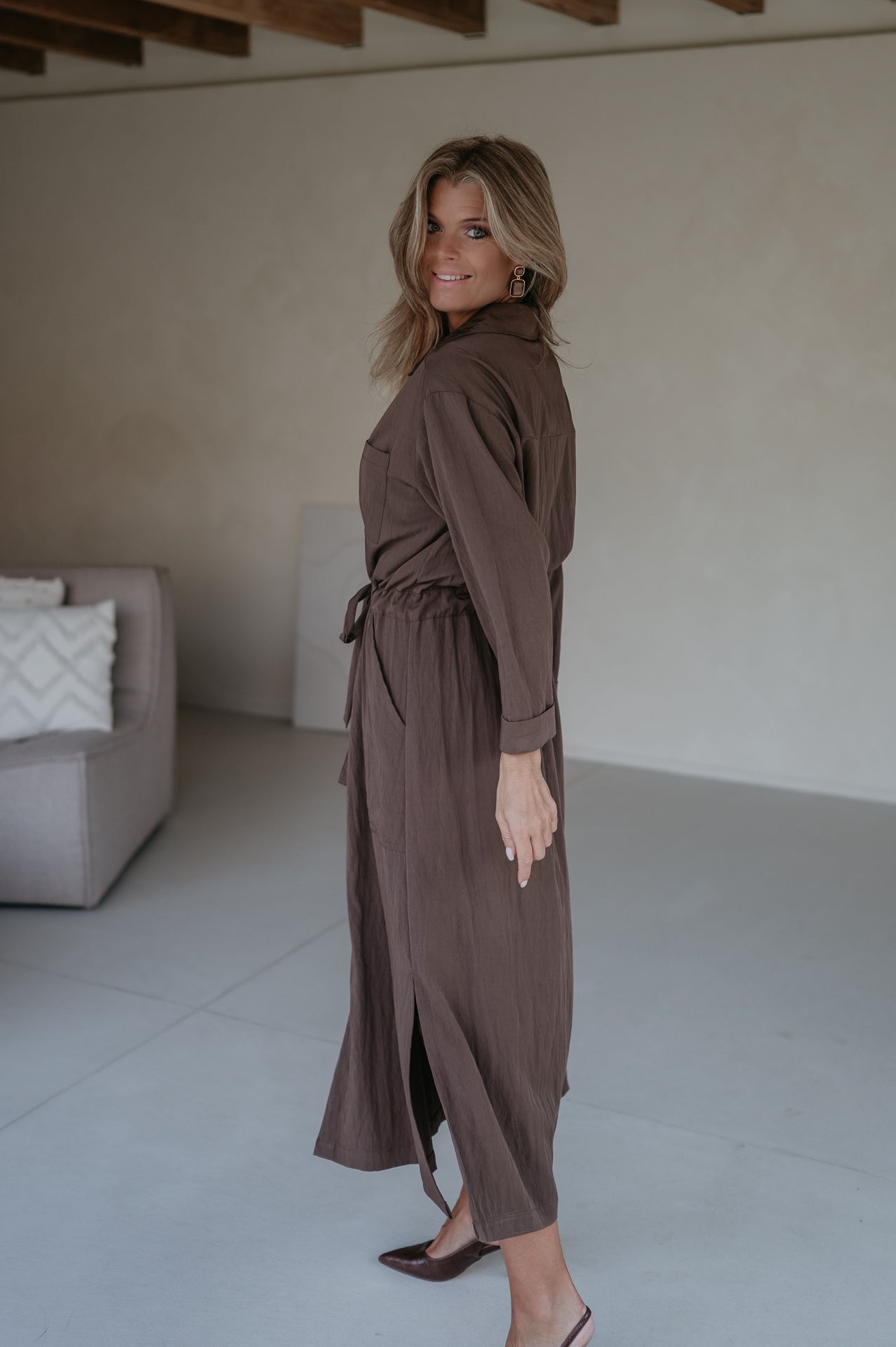 Esilio dress I Chocolate Brown - Wild Souls by JV® - Dresses