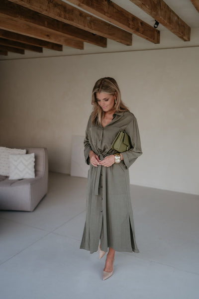 Esilio dress I Khaki - Wild Souls by JV® - Dresses