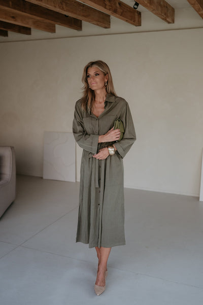 Esilio dress I Khaki - Wild Souls by JV® - Dresses