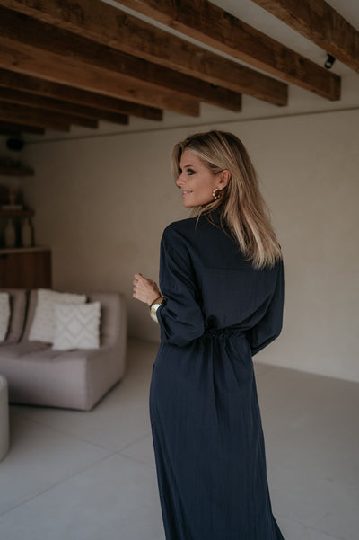 Esilio dress I Navy Blue - Wild Souls by JV® - Dresses