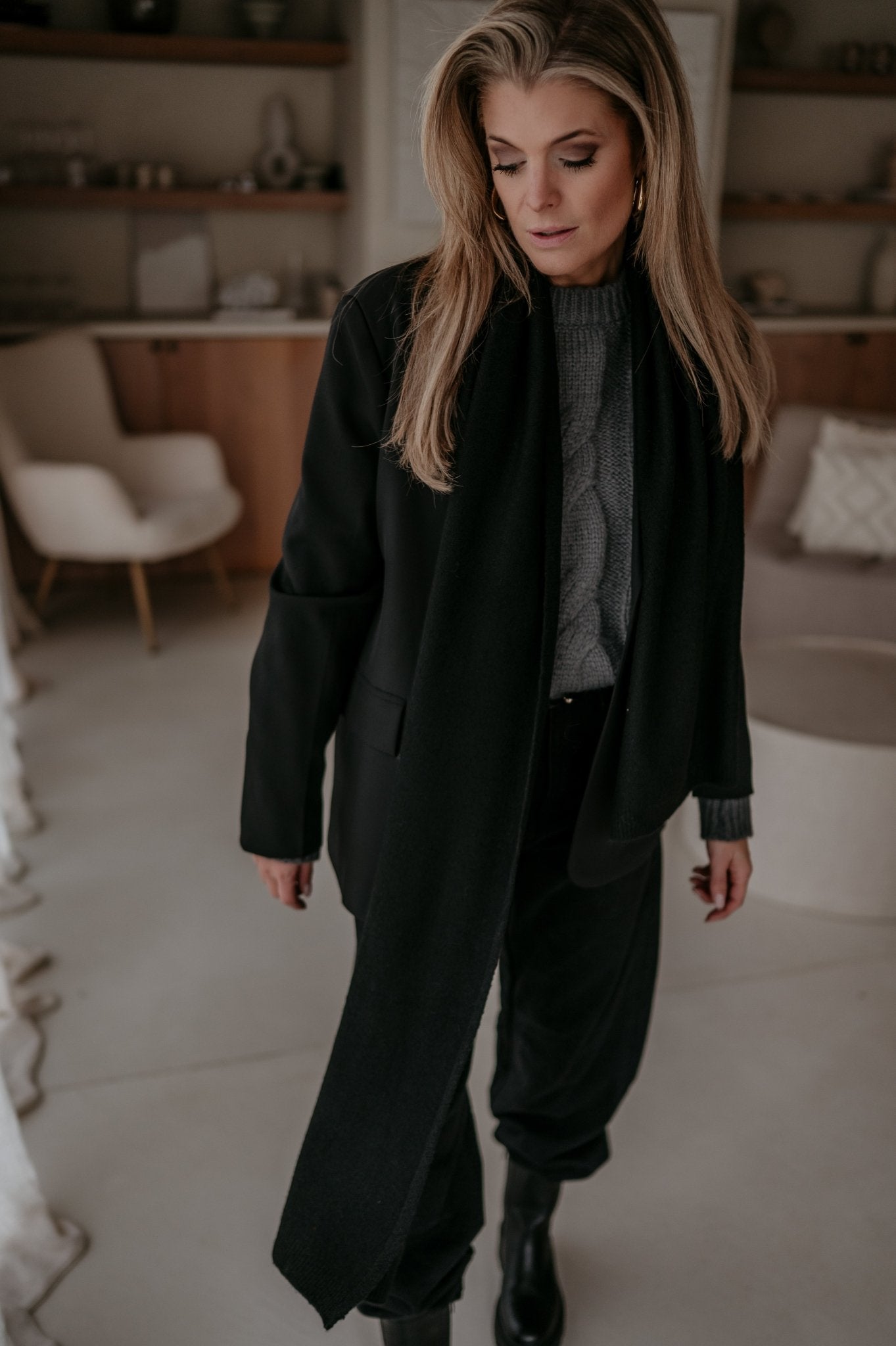 Esiste scarf I Black - Wild Souls by JV® - Scarfs