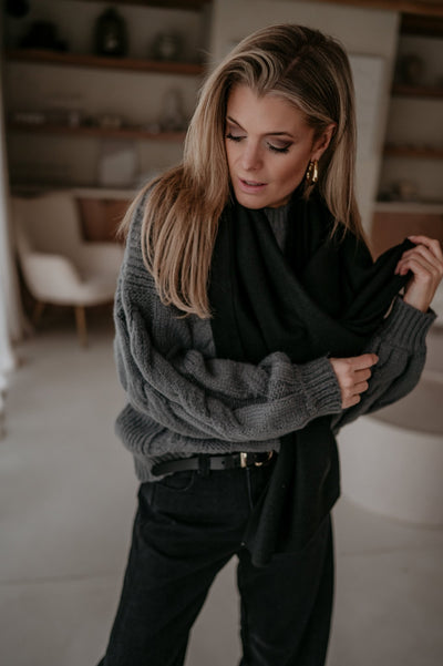 Esiste scarf I Black - Wild Souls by JV® - Scarfs