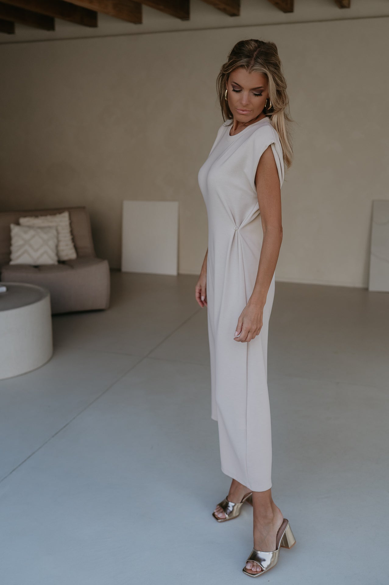 Esitare dress I Beige - Wild Souls by JV® - Dresses