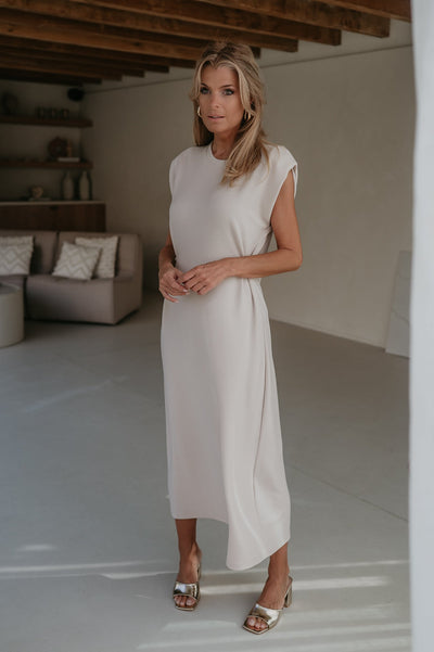 Esitare dress I Beige - Wild Souls by JV® - Dresses