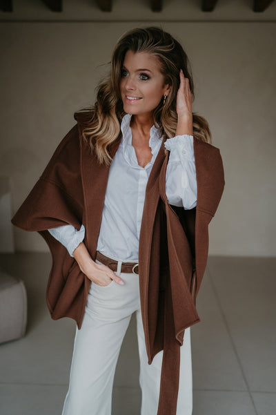 Esposi cape I Chocolate Brown - Wild Souls by JV® - Capes