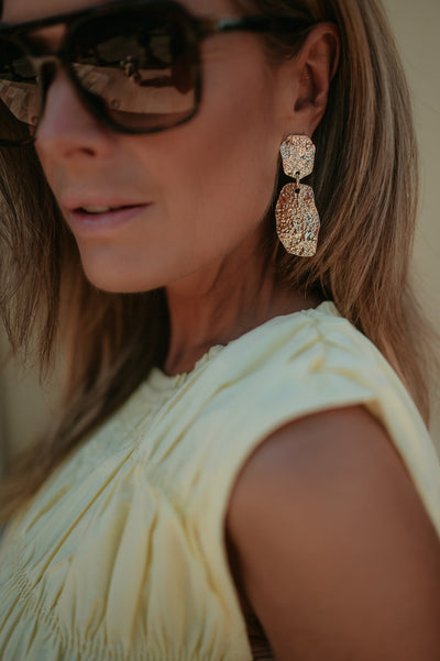 Estroso earrings I Gold - Wild Souls by JV® - Earrings