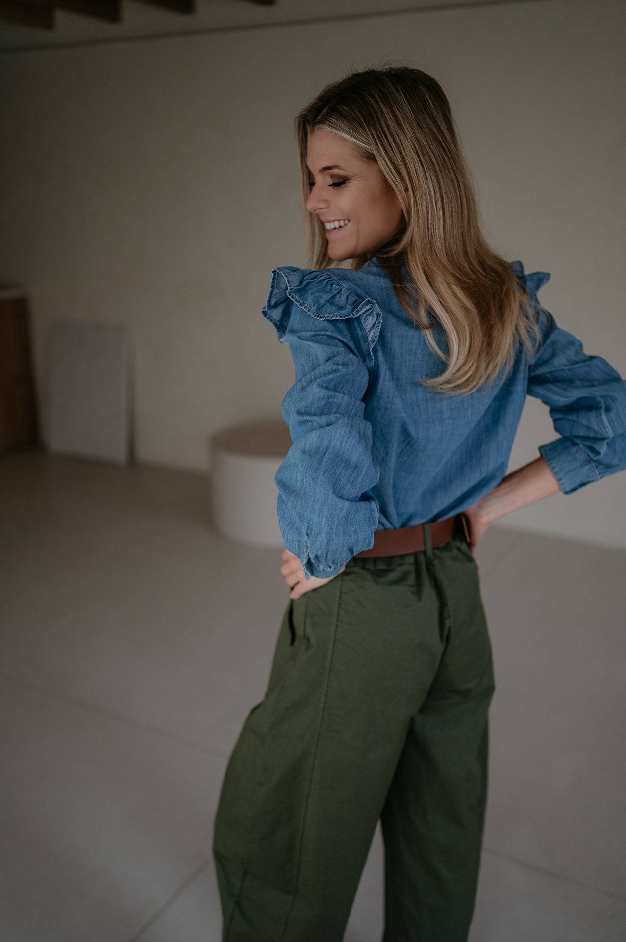 Esule blouse I Blue - Wild Souls by JV® - Blouses