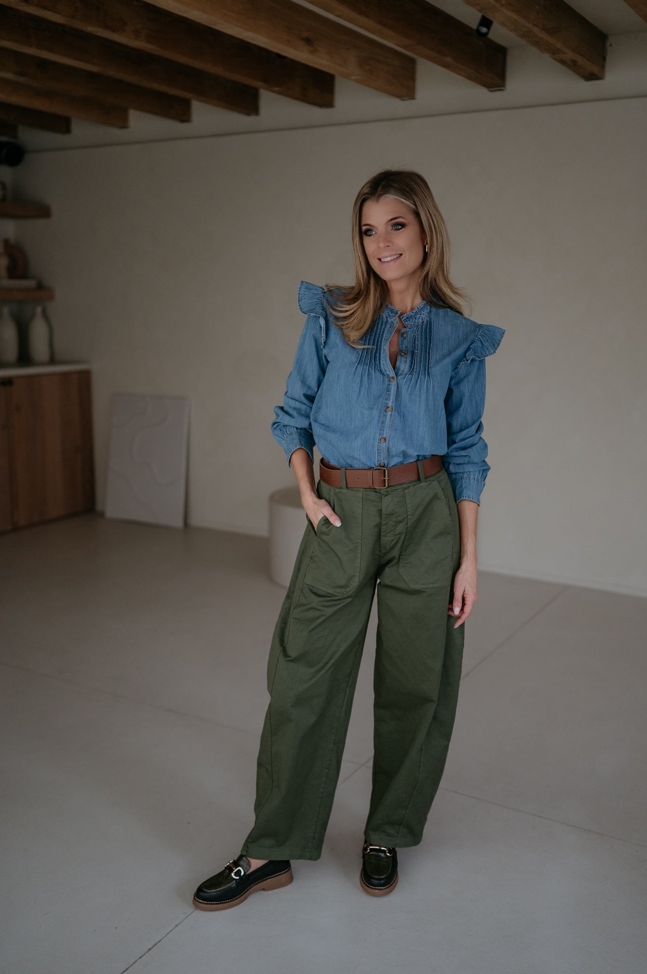 Esule blouse I Blue - Wild Souls by JV® - Blouses