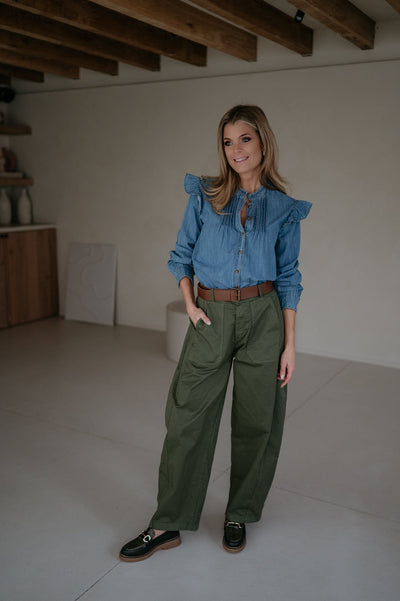 Esule blouse I Blue - Wild Souls by JV® - Blouses