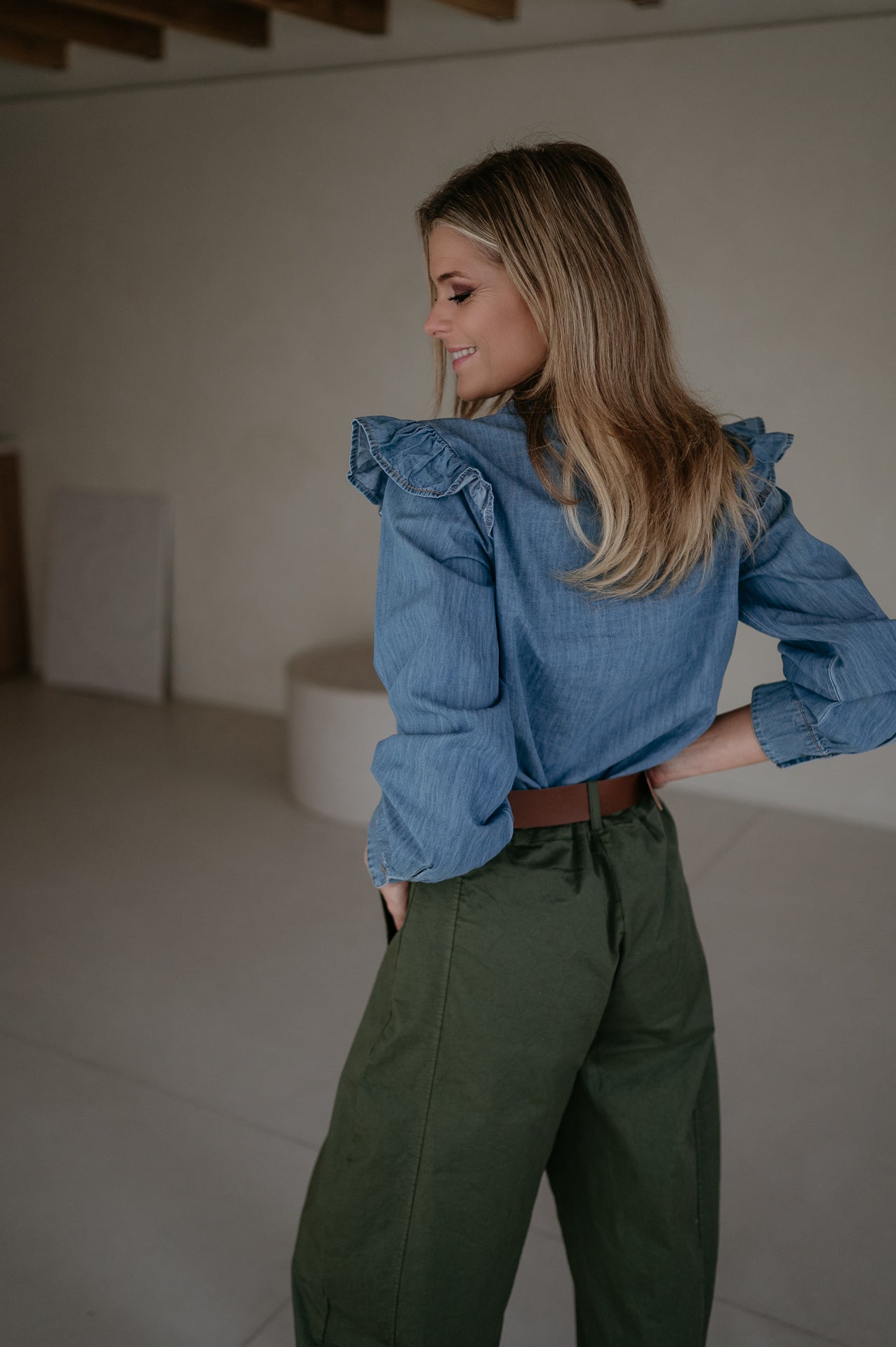 Esule blouse I Blue - Wild Souls by JV® - Blouses