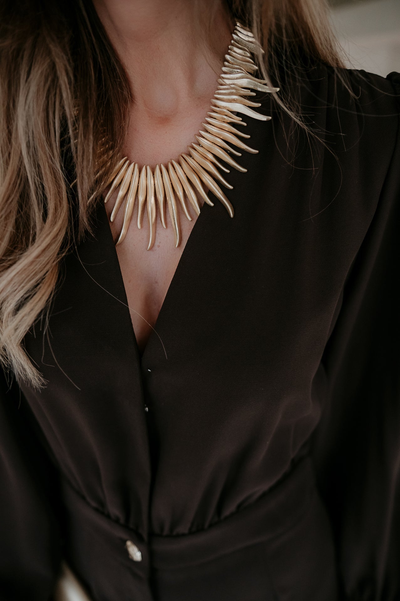 Evida necklace I Gold - Wild Souls by JV® - Necklaces
