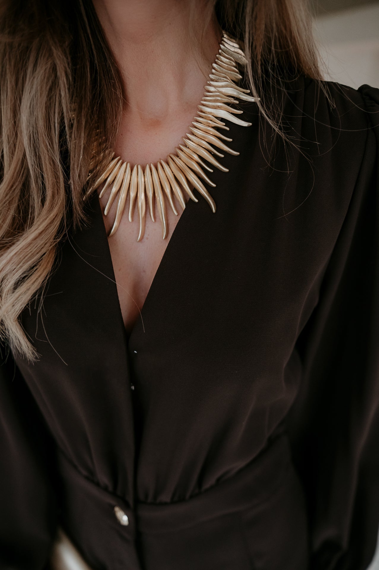 Evida necklace I Gold - Wild Souls by JV® - Necklaces
