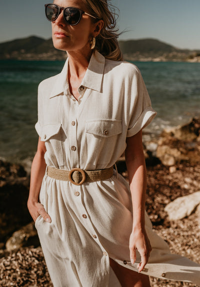 Fardello dress I Beige - Wild Souls by JV® - Dresses