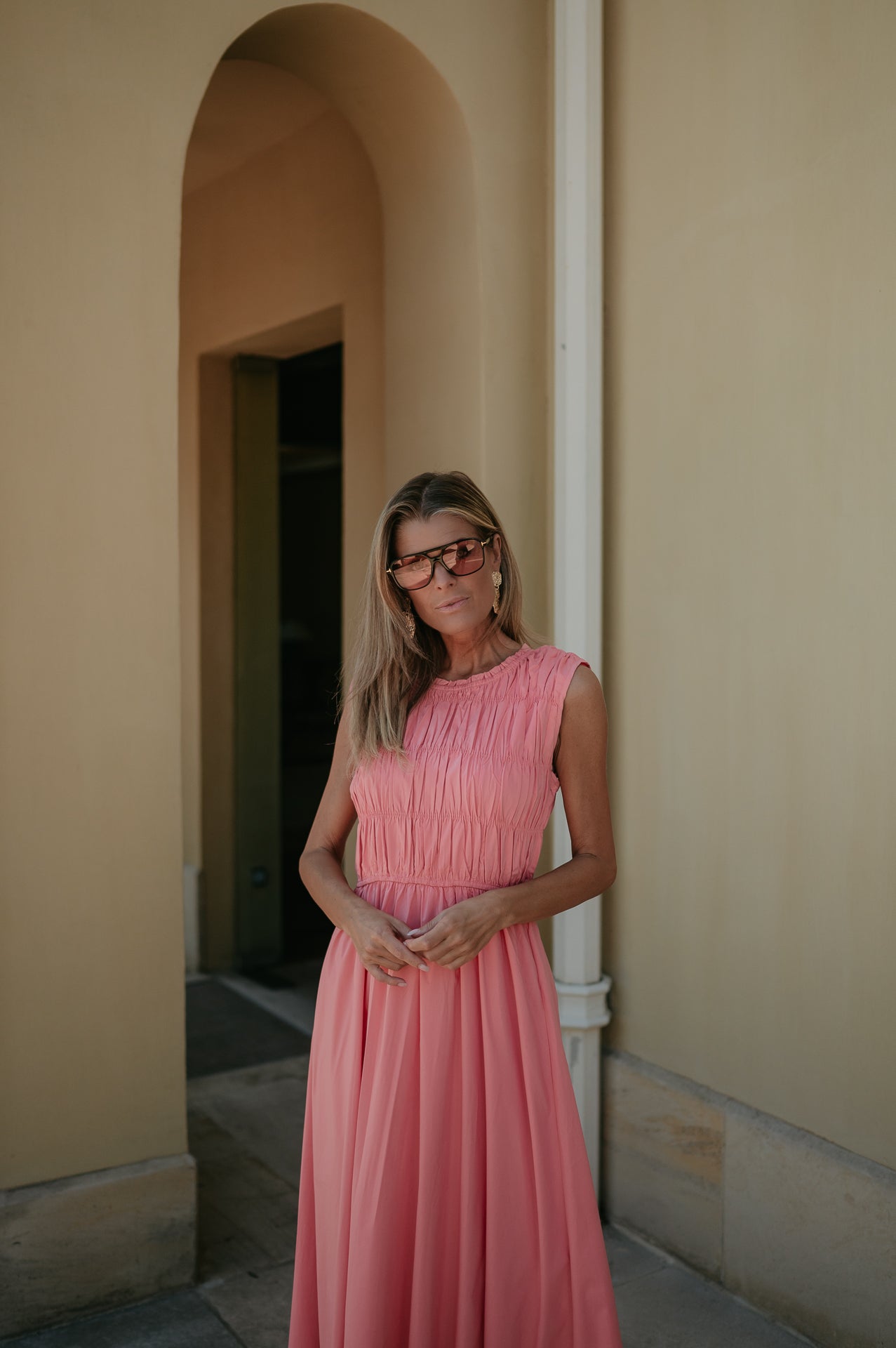 Fasano dress I Salmon Rose - Wild Souls by JV® - Dresses