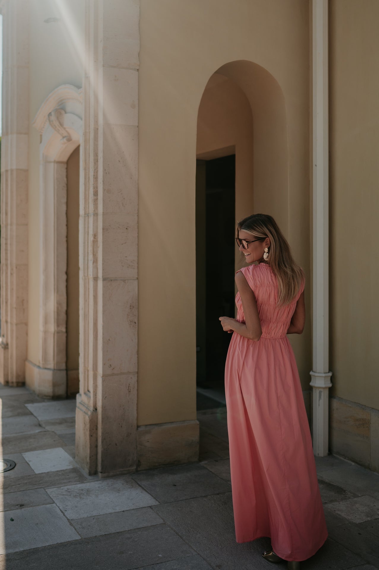 Fasano dress I Salmon Rose - Wild Souls by JV® - Dresses