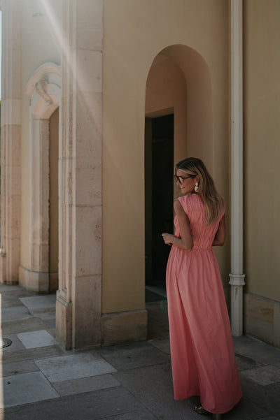 Fasano dress I Salmon Rose - Wild Souls by JV® - Dresses