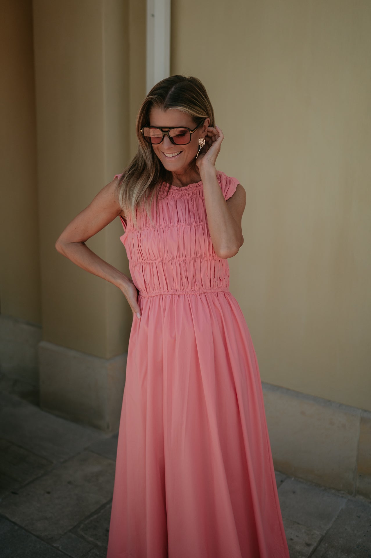 Fasano dress I Salmon Rose - Wild Souls by JV® - Dresses