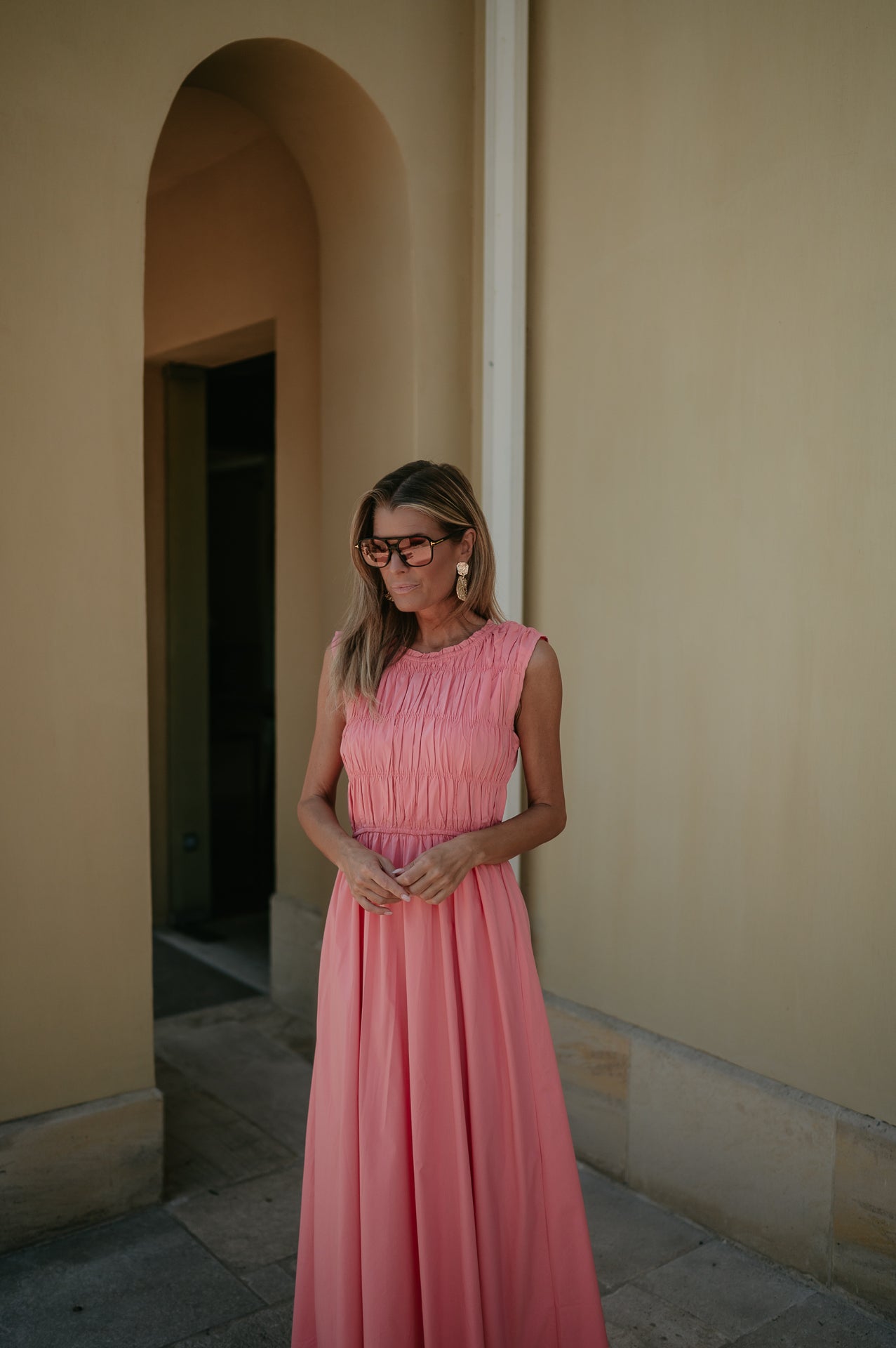 Fasano dress I Salmon Rose - Wild Souls by JV® - Dresses